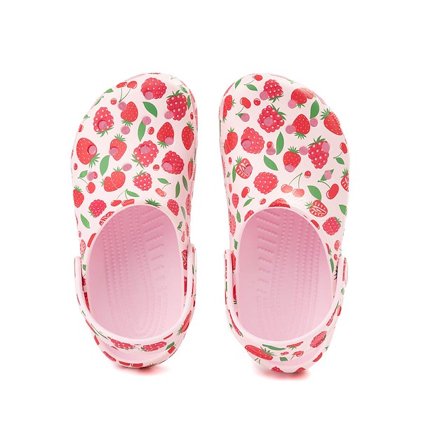 alternate view Crocs Classic Mixed Berries Clog - Little Kid / Big Kid - Pink MilkALT2