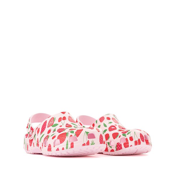 alternate view Crocs Classic Mixed Berries Clog - Little Kid / Big Kid - Pink MilkALT5
