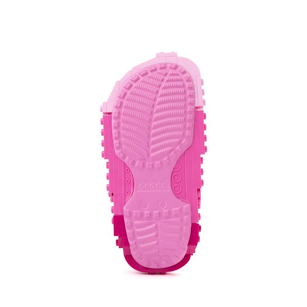 alternate view LEGO&reg; Crocs Classic Creativity Clog - Little Kid / Big Kid - Taffy PinkALT3