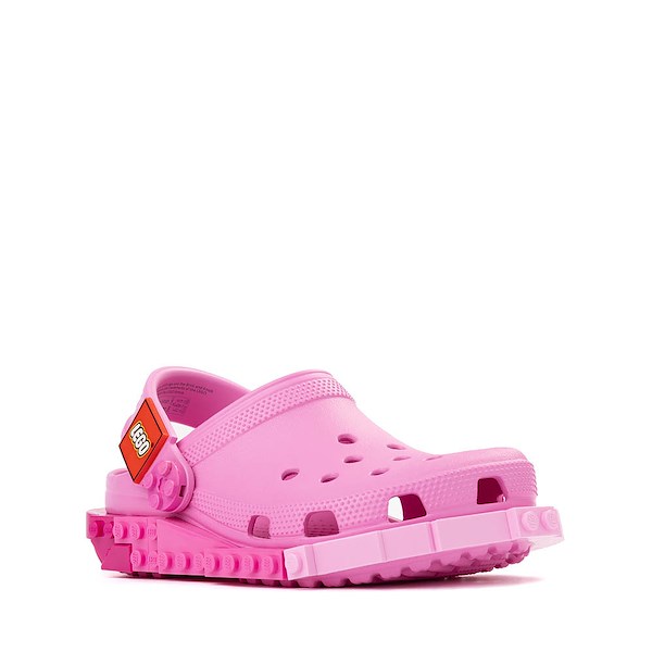 alternate view LEGO&reg; Crocs Classic Creativity Clog - Little Kid / Big Kid - Taffy PinkALT5