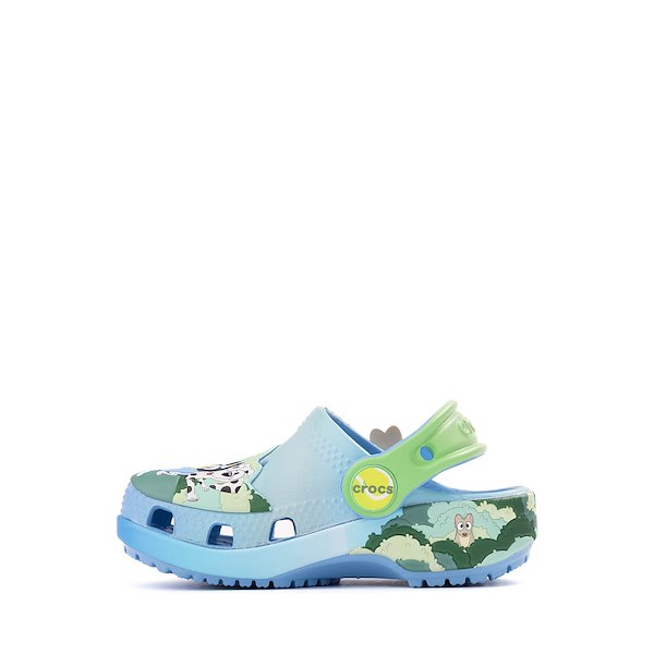 alternate view Bluey Crocs Classic Clog - Baby / Toddler - BlueALT1
