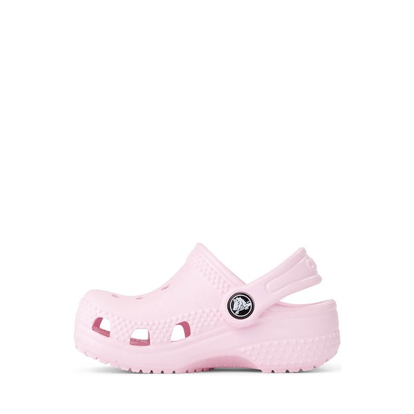 alternate view Crocs Littles&trade; Clog - Baby - Pink MilkALT1