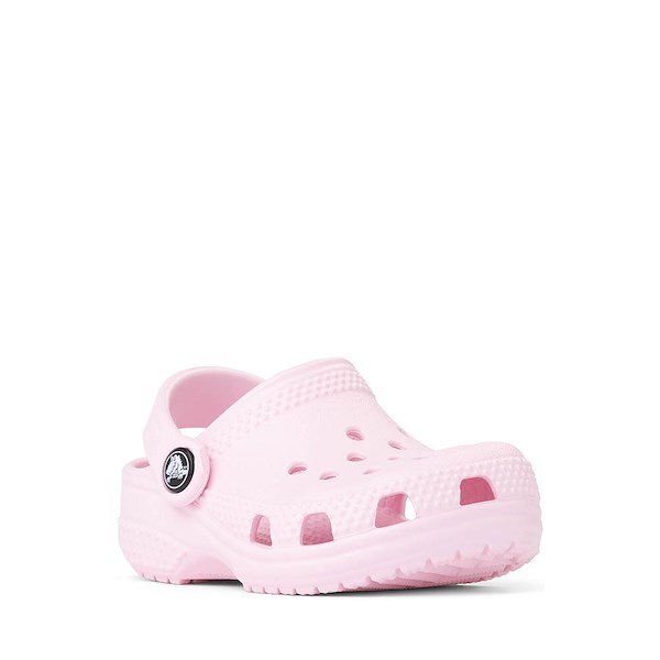alternate view Crocs Littles&trade; Clog - Baby - Pink MilkALT5