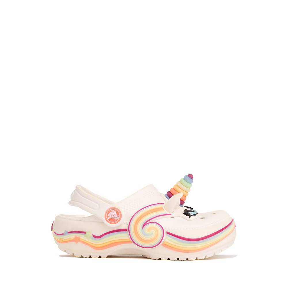 Crocs Classic I AM Unicorn Lights Clog - Toddler - Chalk