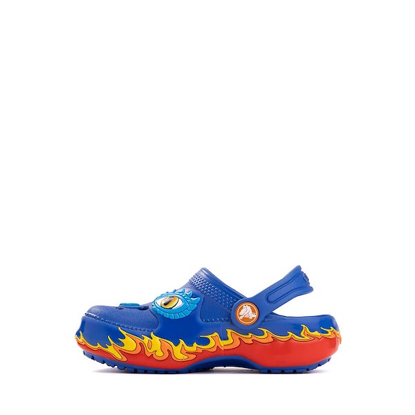 alternate view Crocs Classic I AM Dragon Lights Clog - Toddler - Blue BoltALT1A