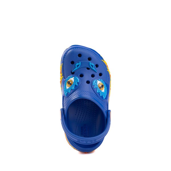 alternate view Crocs Classic I AM Dragon Lights Clog - Toddler - Blue BoltALT2