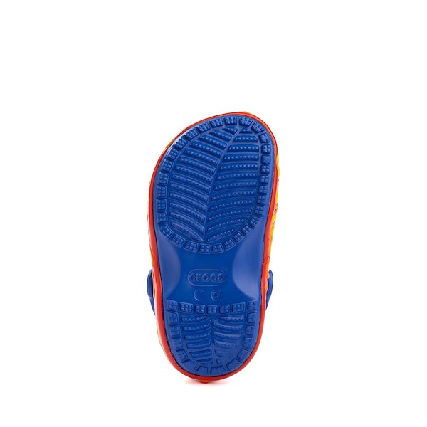 alternate view Crocs Classic I AM Dragon Lights Clog - Toddler - Blue BoltALT3