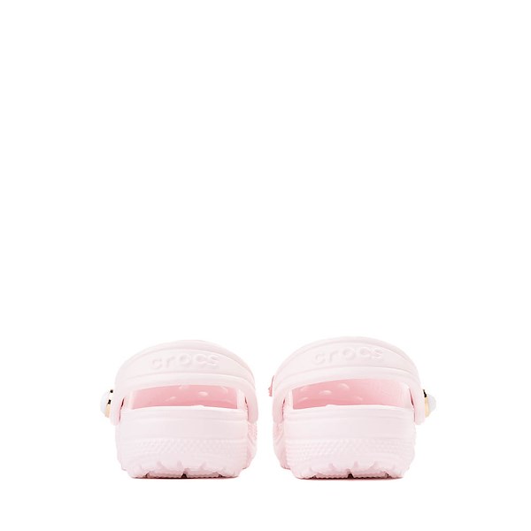 alternate view Crocs Classic Shimmer Bow Clog - Baby / Toddler - Bubble IceALT4