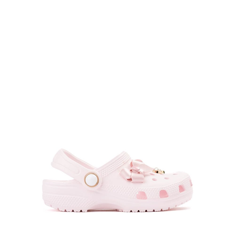 Crocs Classic Shimmer Bow Clog - Baby / Toddler - Bubble Ice
