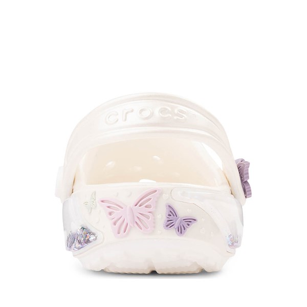 alternate view Crocs Classic Butterfly Shaker Clog - Baby / Toddler - WhiteALT4