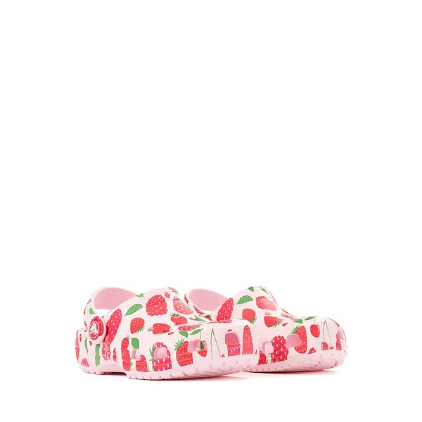 alternate view Crocs Classic Mixed Berries Clog - Baby / Toddler - Pink MilkALT5