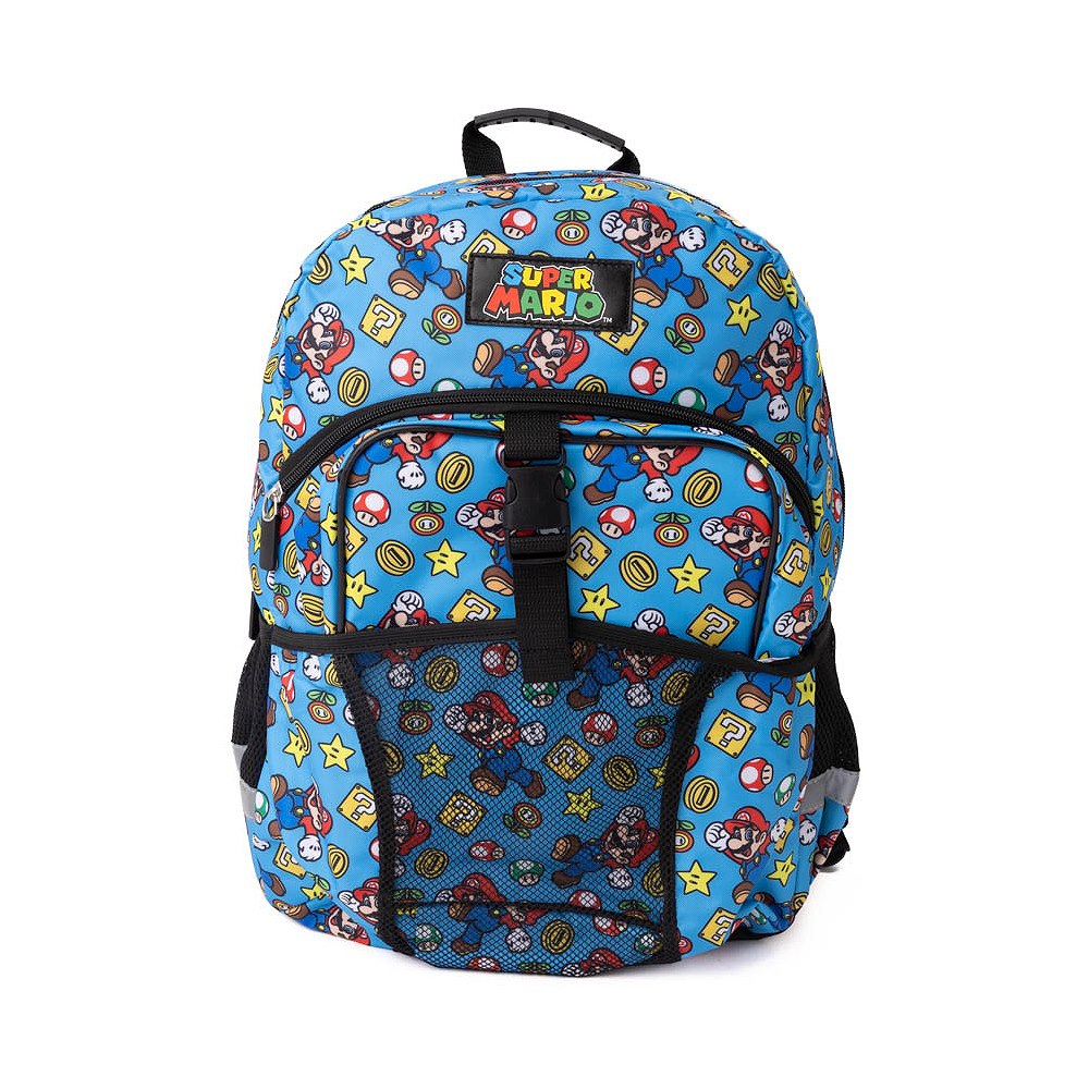 Super Mario Bros. Backpack Set - Multicolor