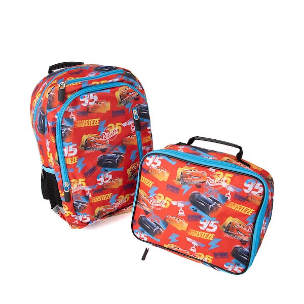 alternate view Disney and Pixar Cars Backpack Set - RedALT3B
