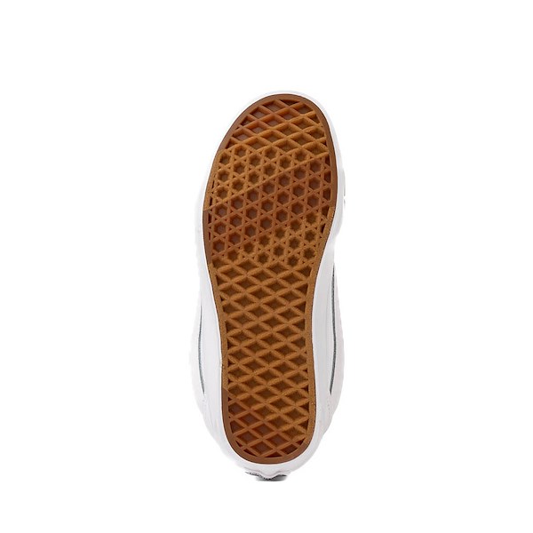 alternate view Vans Knu Skool Skate Shoe - Big Kid - True WhiteALT3