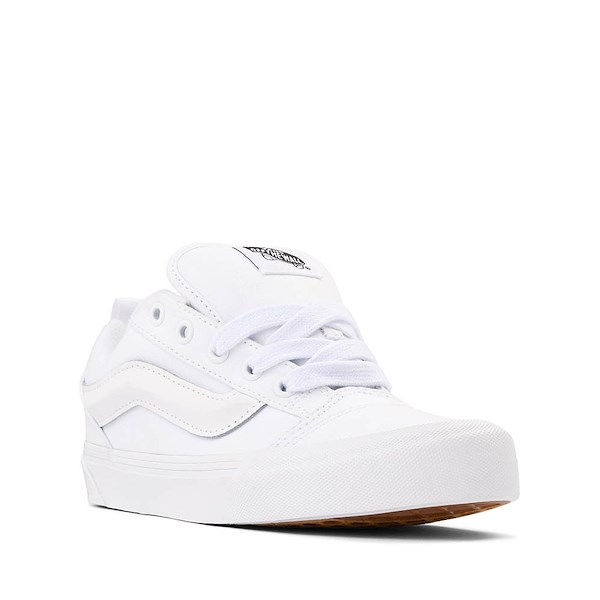 alternate view Vans Knu Skool Skate Shoe - Big Kid - True WhiteALT5
