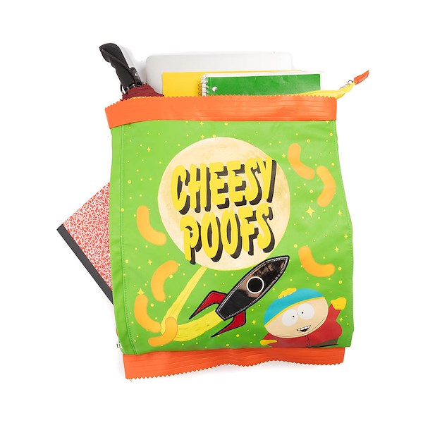 alternate view South Park Cheesy Poofs Backpack - GreenALT1