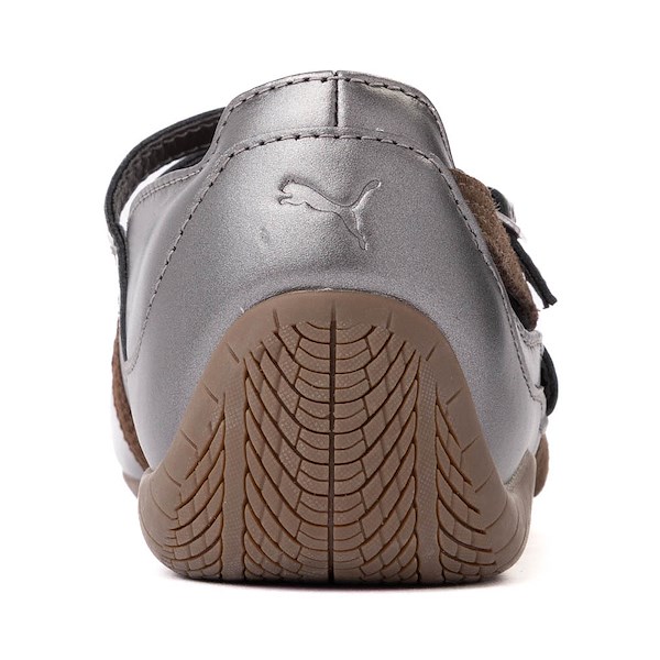 alternate view Womens PUMA Speedcat Ballet Lux Sneaker - Pewter / BrownALT4