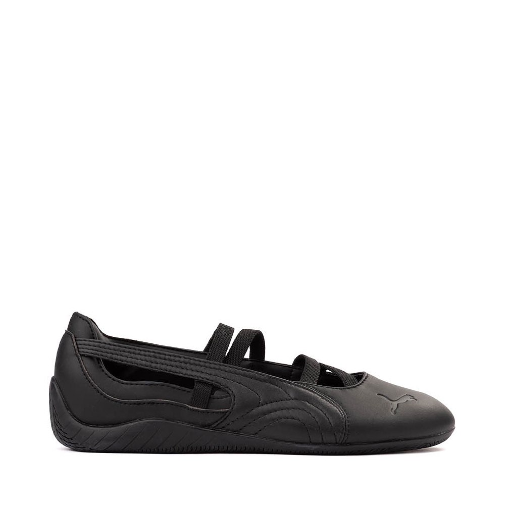 Womens PUMA Speedcat Ballet Leather Shoe - PUMA Black / PUMA Black