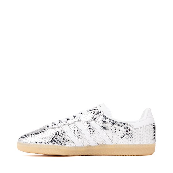 alternate view Womens adidas Samba OG Athletic Shoe - Silver Metallic / Cloud White / GumALT1