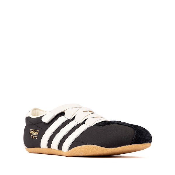 alternate view Womens adidas Tokyo MJ Shoe - Core Black / Cream White / Gold MetallicALT5