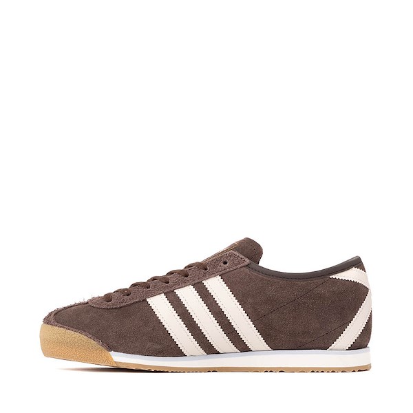 alternate view Womens adidas Italia '70s Athletic Shoe - Dark Brown / Alumina / Gold MetallicALT1