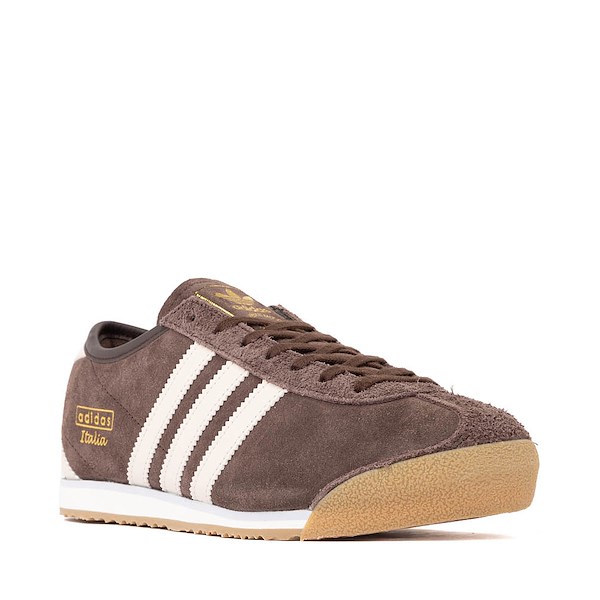 alternate view Womens adidas Italia '70s Athletic Shoe - Dark Brown / Alumina / Gold MetallicALT5