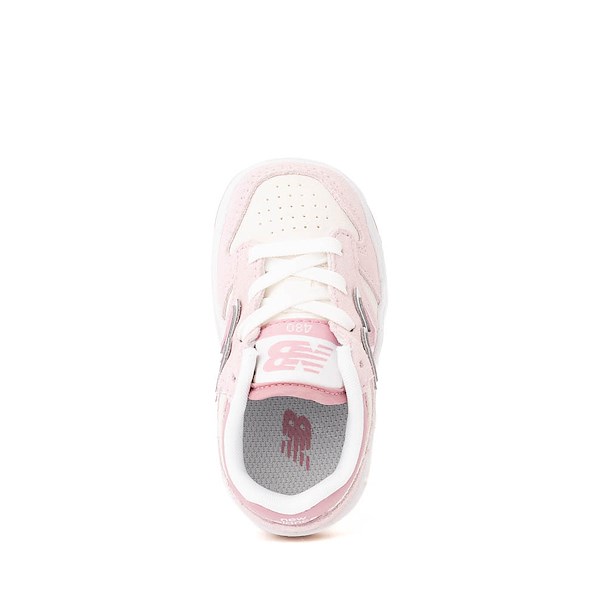 alternate view New Balance 480 Athletic Shoe - Baby / Toddler - Pink / WhiteALT2