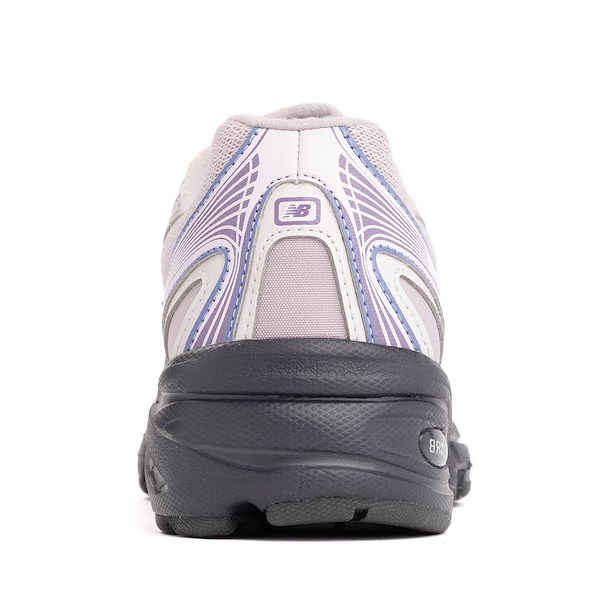 alternate view New Balance 740 Athletic Shoe - Big Kid - Truffle Salt / Fairweather BlueALT4