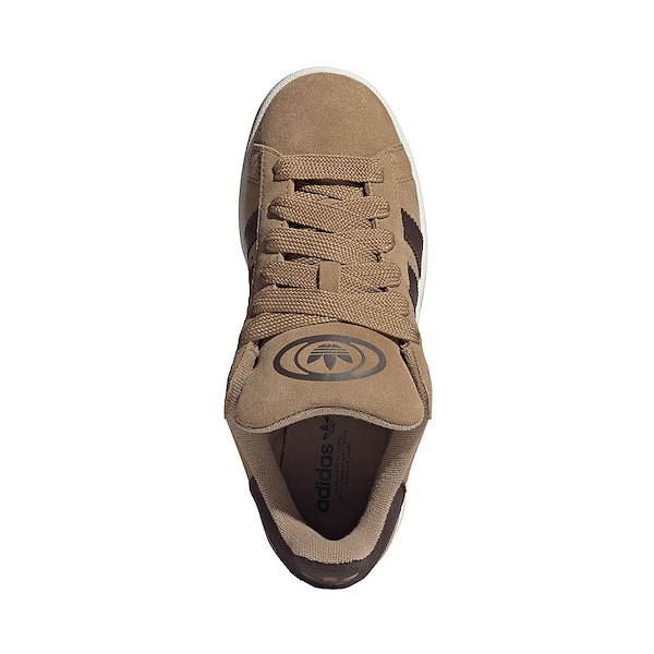 alternate view Womens adidas Campus '00s Athletic Shoe - Cardboard / Off White / Dark BrownALT2