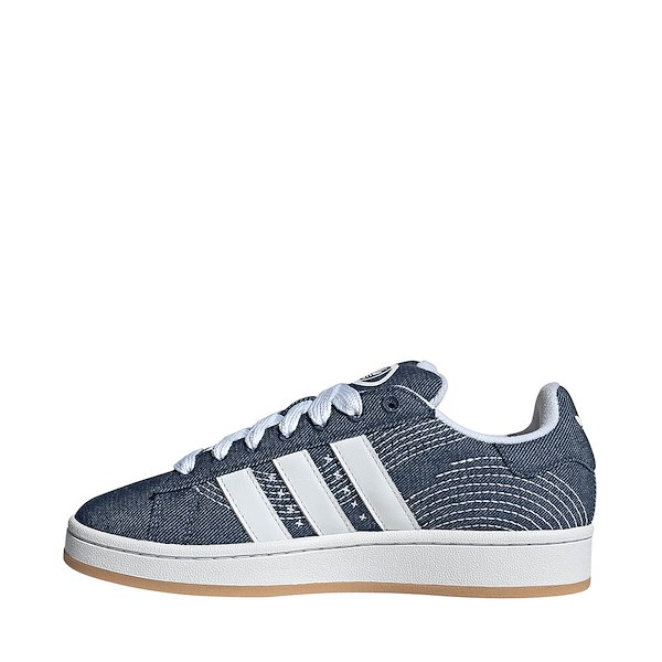alternate view Womens adidas Campus '00s Zen Garden Athletic Shoe - Blue / Dark Blue / Cloud WhiteALT1