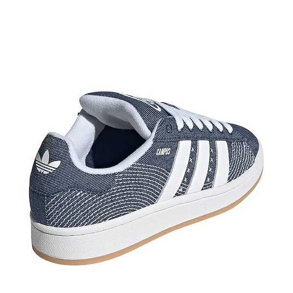 alternate view Womens adidas Campus '00s Zen Garden Athletic Shoe - Blue / Dark Blue / Cloud WhiteALT4
