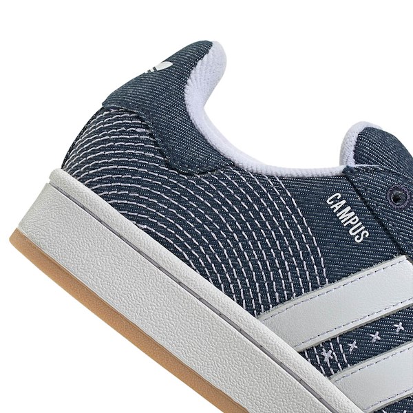 alternate view Womens adidas Campus '00s Zen Garden Athletic Shoe - Blue / Dark Blue / Cloud WhiteALT5B