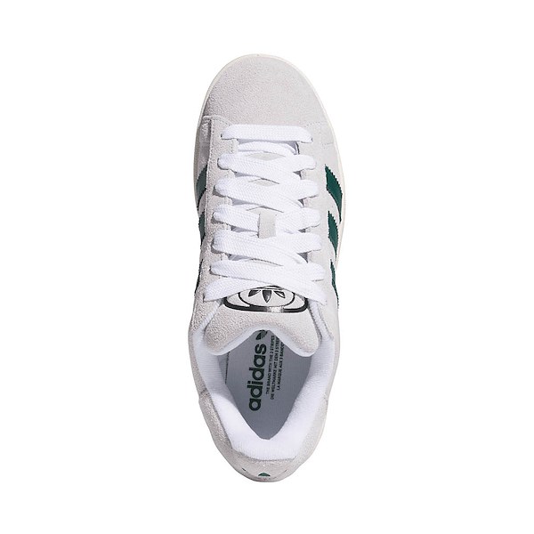 alternate view Mens adidas Campus '00s Athletic Shoe - Crystal White / Collegiate Green / Off WhiteALT2