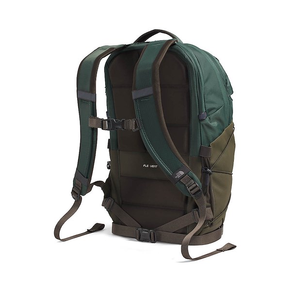 alternate view The North Face Borealis Backpack - Duck Green / New TaupeALT2