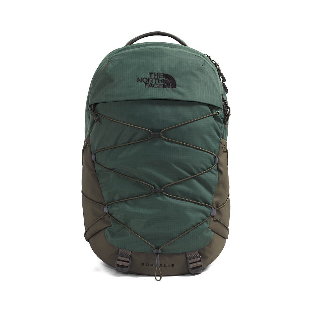 The North Face Borealis Backpack - Duck Green / New Taupe
