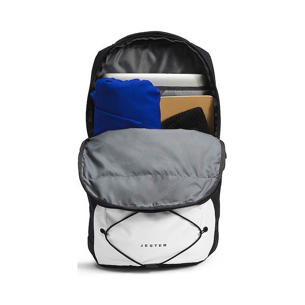 alternate view The North Face Jester Backpack - TNF White / TNF BlackALT1