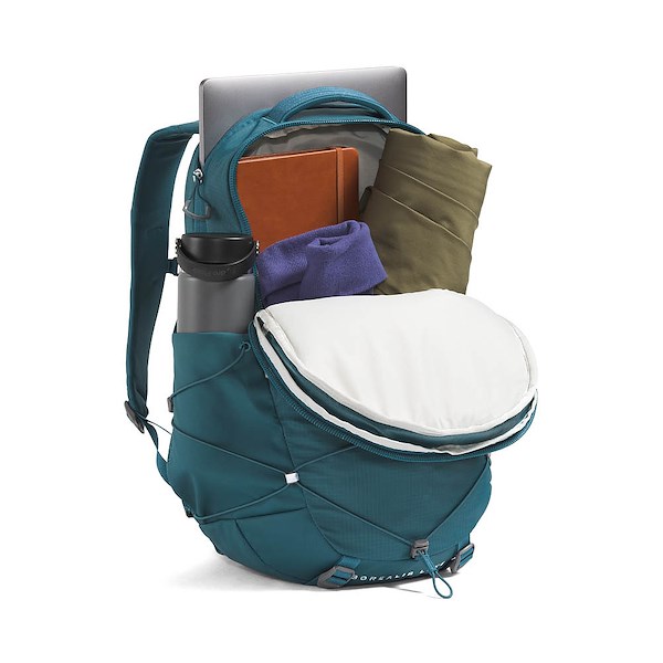 alternate view Womens The North Face Borealis Luxe Backpack - Space / Silver MetallicALT1