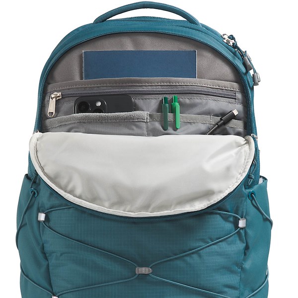 alternate view Womens The North Face Borealis Luxe Backpack - Space / Silver MetallicALT1B