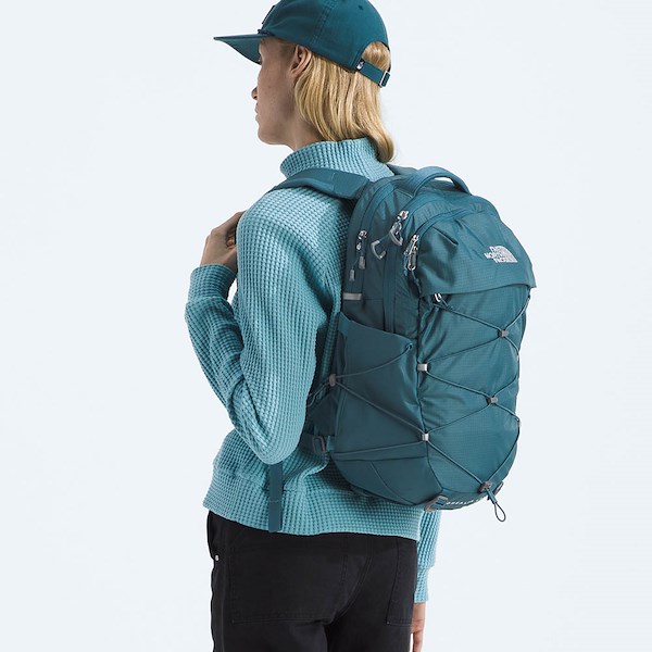 alternate view Womens The North Face Borealis Luxe Backpack - Space / Silver MetallicALT1BADULT