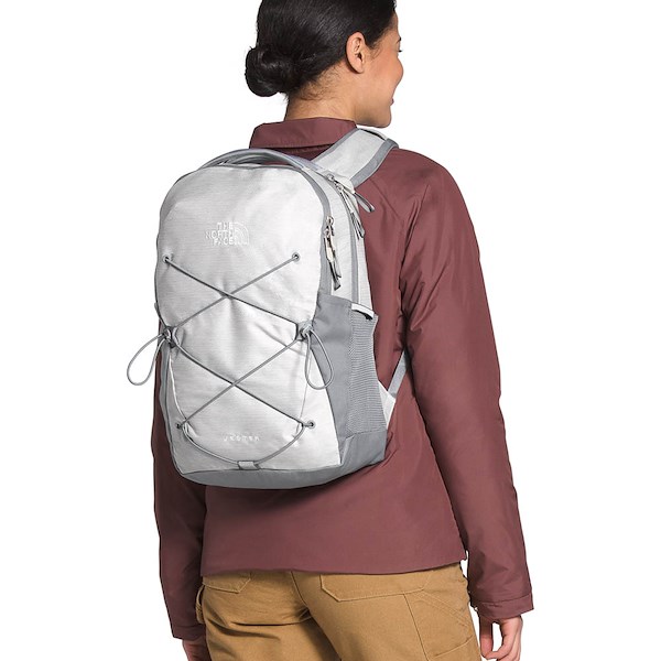 alternate view Womens The North Face Jester Backpack - TNF White MetallicALT1BADULT