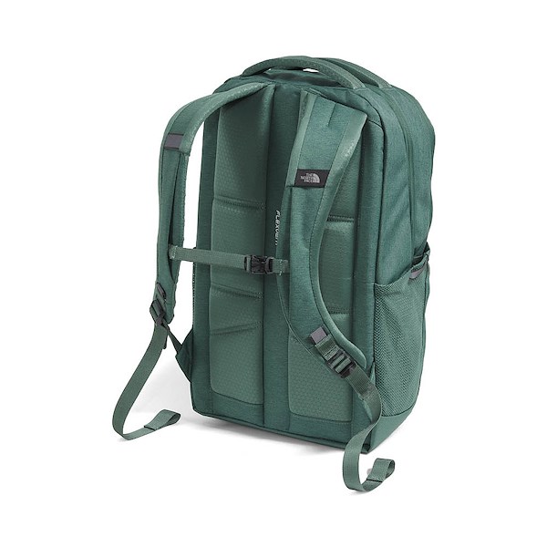 alternate view Womens The North Face Jester Backpack - Duck Green / Dark HeatherALT2