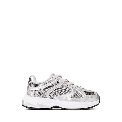 PUMA SkyJet Prisco Athletic Shoe - Baby / Toddler - PUMA Silver / PUMA Black / Glacial Gray