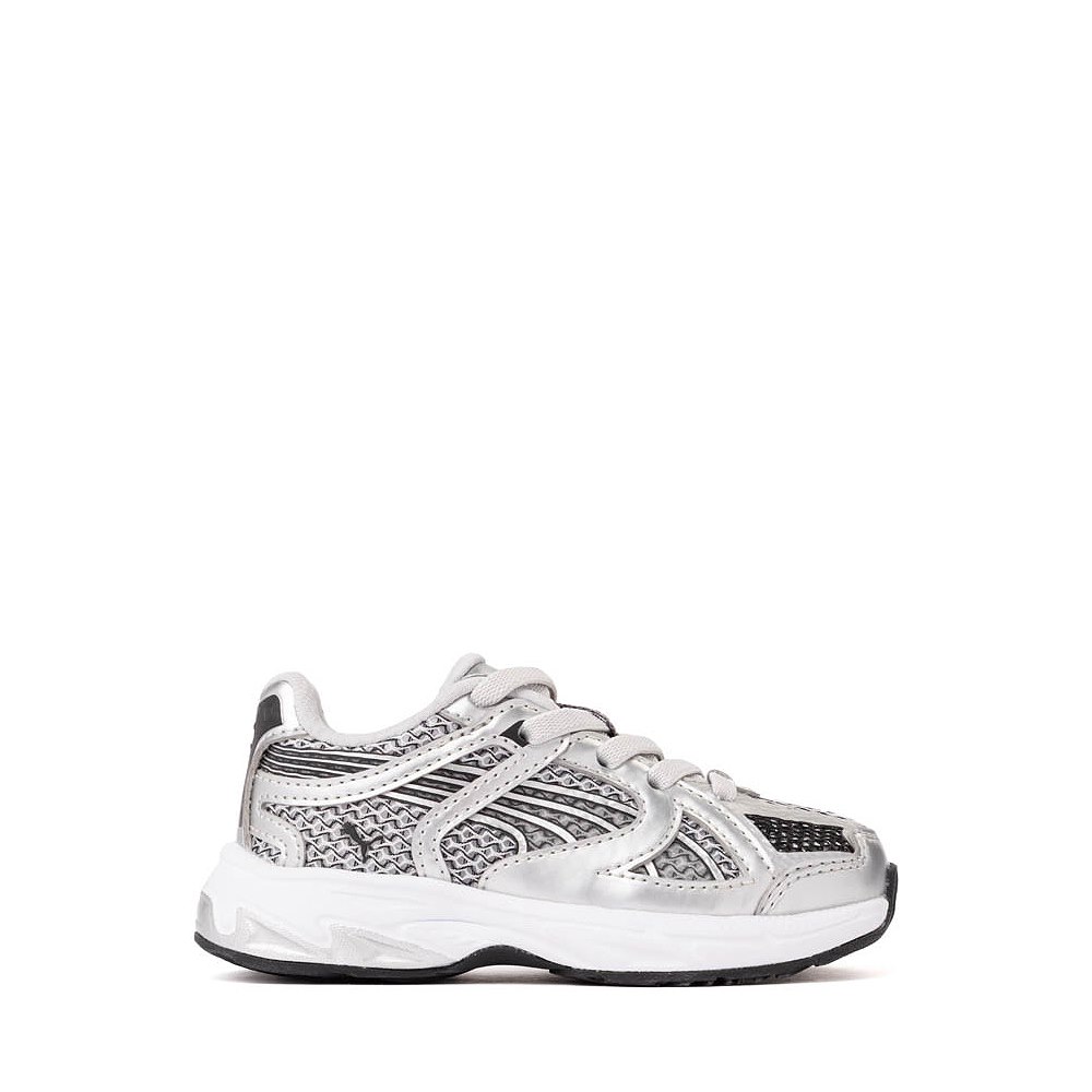 PUMA SkyJet Prisco Athletic Shoe - Baby / Toddler - PUMA Silver / PUMA Black / Glacial Gray