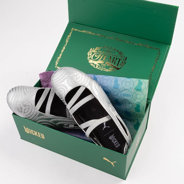 alternate view Womens PUMA x Wicked Speedcat Ballet Sneaker - PUMA Silver / Cool Mid Gray / Flat Dark GrayALT1D