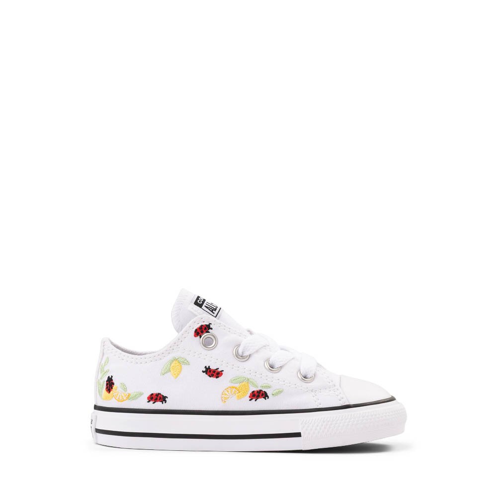 Converse Chuck Taylor All Star Ladybugs Low-Top Sneaker - Baby / Toddler - Natural