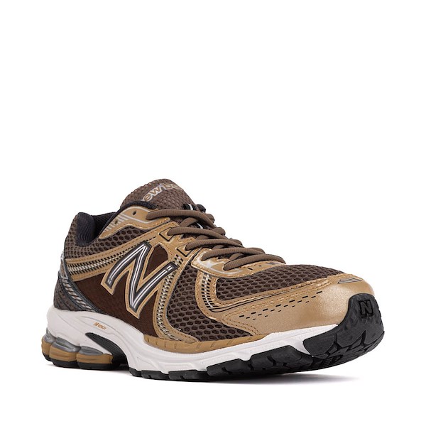 alternate view Mens New Balance 860v2 Athletic Shoe - Stucco / BlackALT5