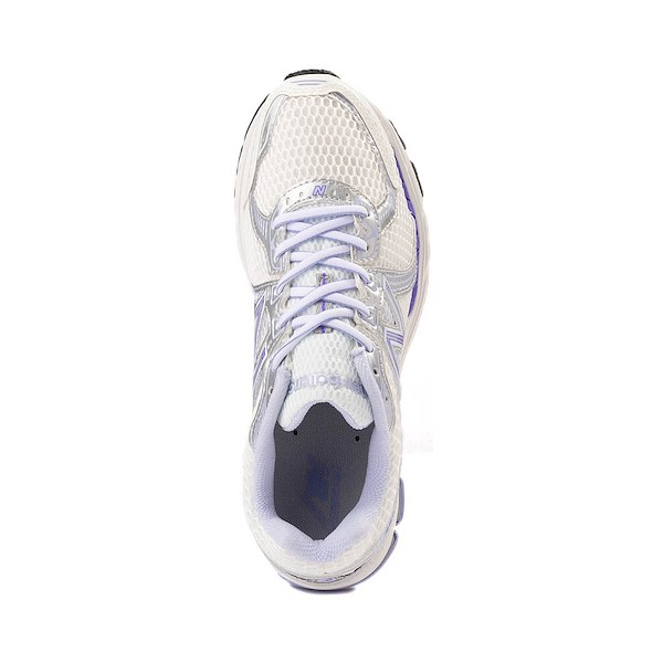 alternate view New Balance 860v2 Athletic Shoe - White / Electric IndigoALT2