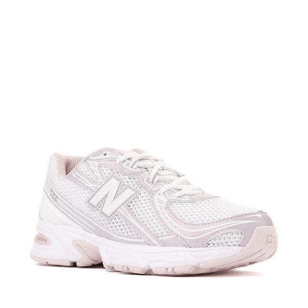 alternate view New Balance 740 Athletic Shoe - White / Pink MetallicALT5
