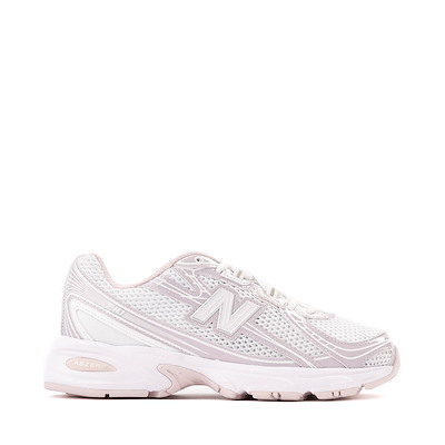 Main view of New Balance 740 Athletic Shoe - White / Pink Metallic