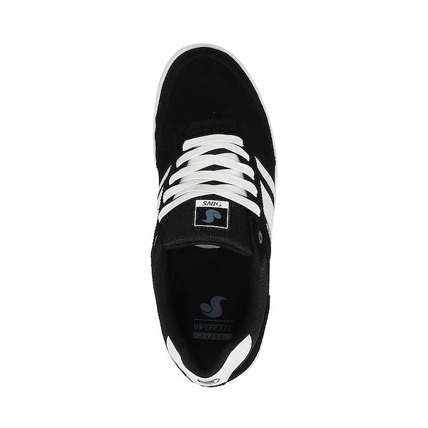 alternate view Mens DVS Milan ST Skate Shoe - Black / WhiteALT2